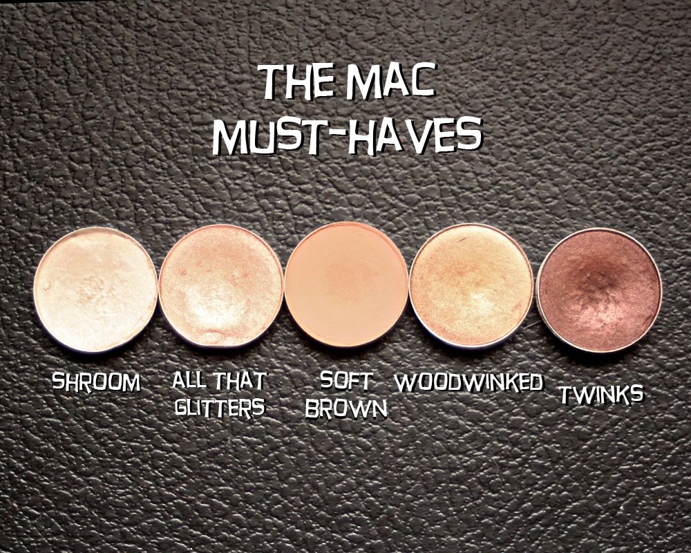 mac best eyeshadows for brown eyes